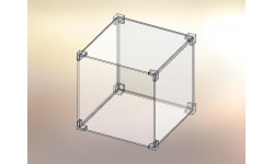 Cubo espositore in KIT 1x1