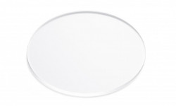 Disco in Plexiglas® trasparente incolore