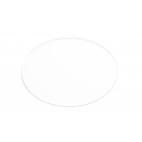 Disco in Plexiglas® bianco opalino