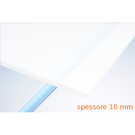 Plexiglas® bianco opalino 10 mm