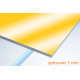 Plexiglas® specchio oro 3 mm