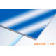 Plexiglas® specchio blu 3 mm