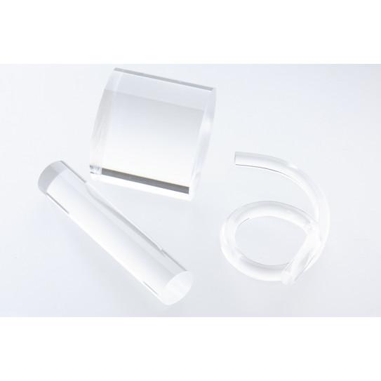 Barra tonda Plexiglas® trasparente
